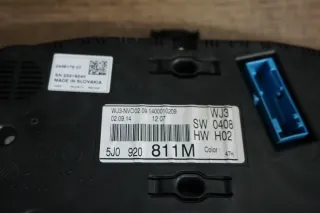 Skoda Roomster Kombiinstrument 5J0920811M Tacho - Bild 6