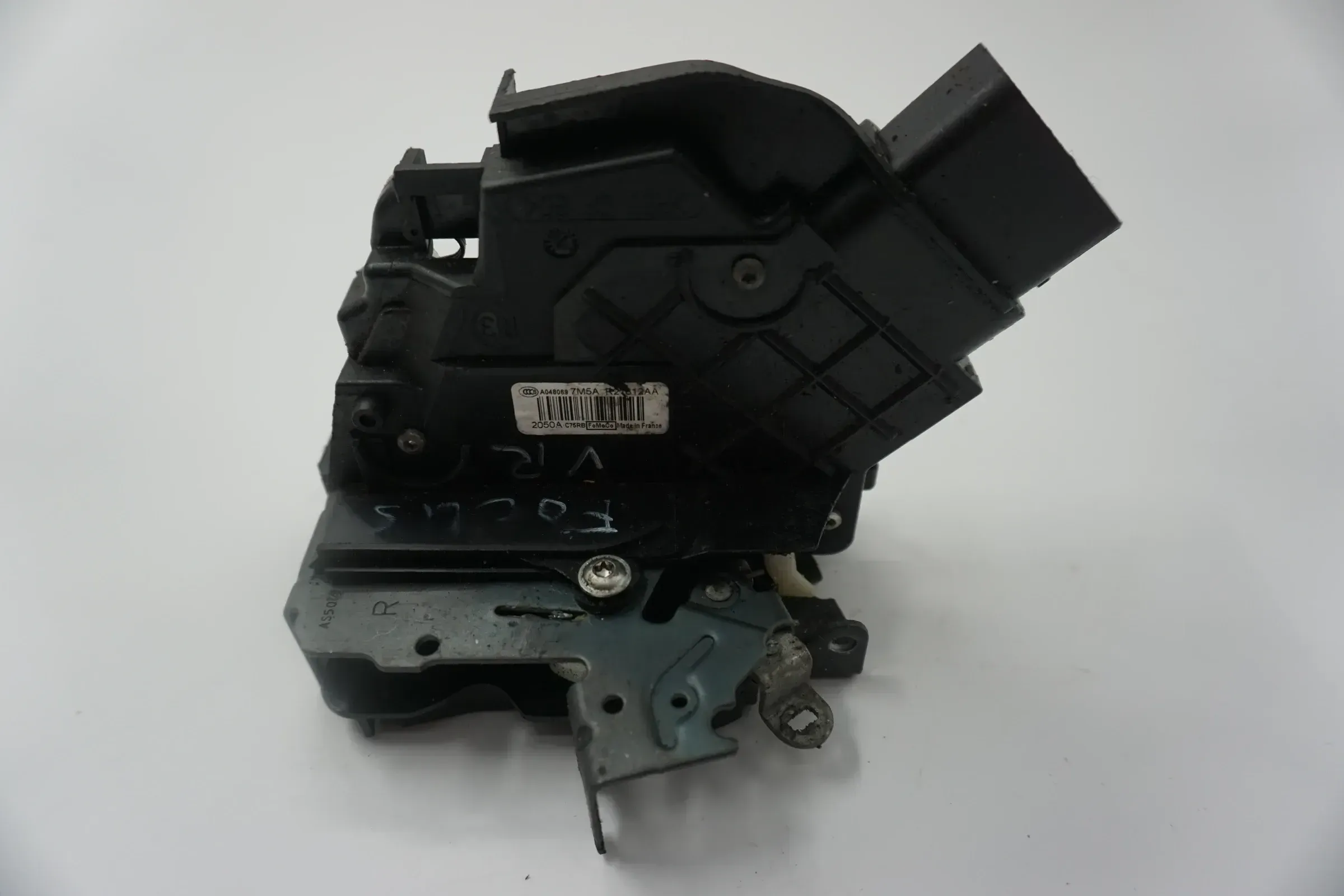Ford Focus II 2 BJ 2006 Schrägheck Türschloss vorne rechts 3M5AR21812AK - Bild 1