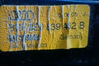 Audi A4 Avant 8E Fensterramen mit Scheibe Fensterheber hinten rechts 8E0839462C - Bild 9