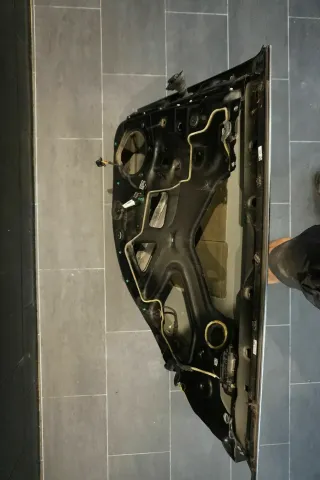 Audi A4 8E B7 Avant Limo Tür hinten links schwarz LZ9Y BJ2006 Beifahrerseite - Bild 8