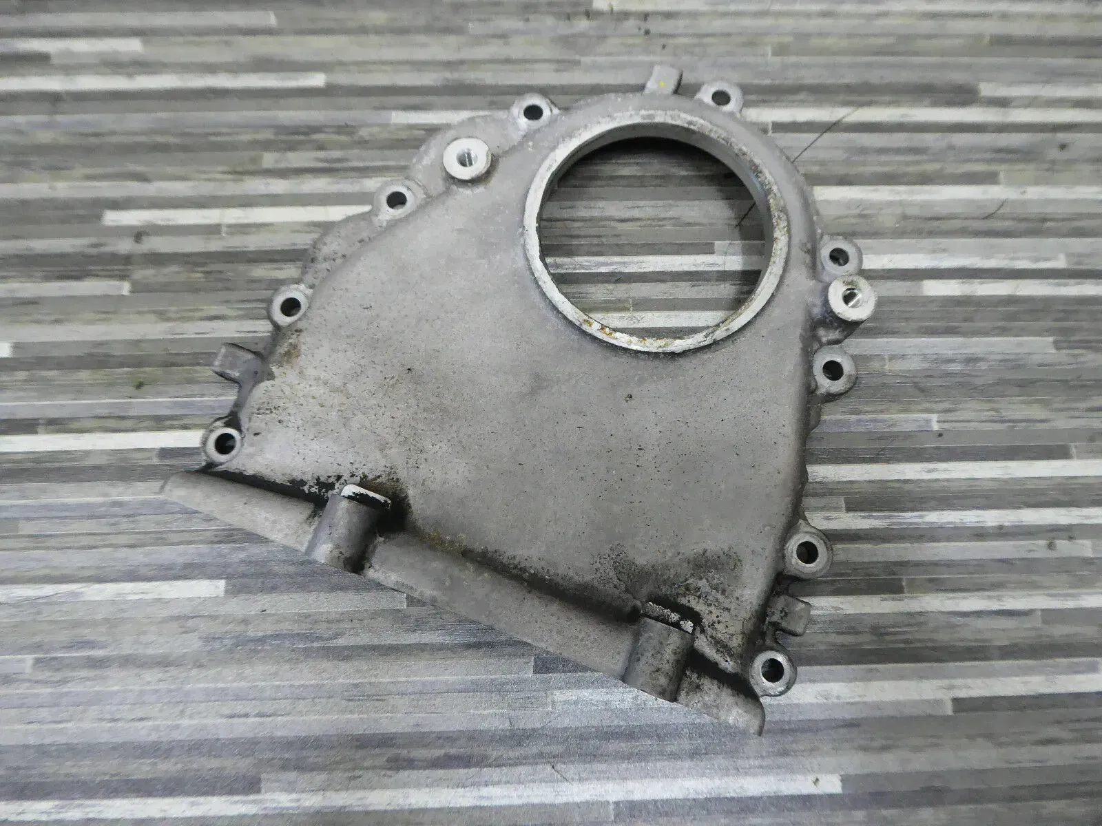 Dichtflansch Audi VW A6 4F C6 Phaeton 3D V6 3,0 BMK 059109129E - Bild 1