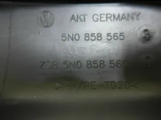 VW Tiguan Lenksäulenverkleidung Verkleidung Lenksäule 5N0858565B 5N0858566E - Bild 5