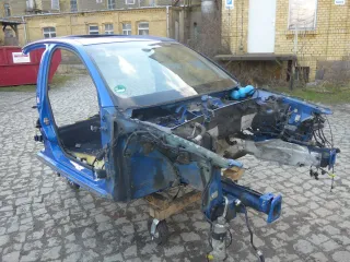 Audi RS4 B7 Karosserie Karosse Limousine Blau Rohkarosse BJ 06 kein Unfall LZ5F - Bild 4