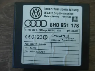 Audi A4 8H Cabrio Bewegungsmelder Innenraumüberwachung Steuergerät 8H0951178 - Bild 4