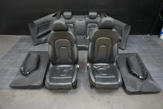 Audi A5 8T Coupe Volleder Leder Schwarz Sitze Ausstattung Sline Innenausstattung - Bild 1