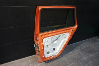 Skoda Fabia Combi 5J Tür hinten rechts mit Anbauteile Farbe orange 9771 - Bild 10