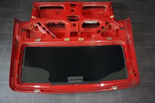 VW T4 Transporter Heckklappe Klappe hinten Kofferraumklappe rot Scheibe - Bild 12
