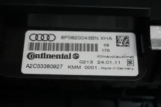 Audi A3 8P Facel. Klimabedienteil Klima Bedienteil Sitzheizung 2-Din 8P0820043BN - Bild 5