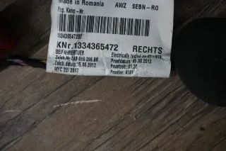 Original VW T5 Kabelbaum Tür vorne rechts 7E3970010 7E3970000C - Bild 5