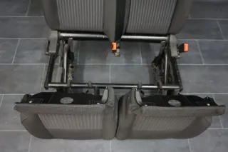 Ford Transit Custom Sitzbank Beifahrersitzbank Sitz Beifahrer Stoff Schwarz - Bild 8