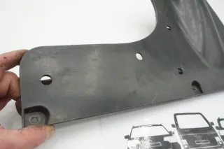 Abdeckung Verkleidung Lenksäule Unten 7H1863098A VW Caravelle Comfortline T5 - Bild 4