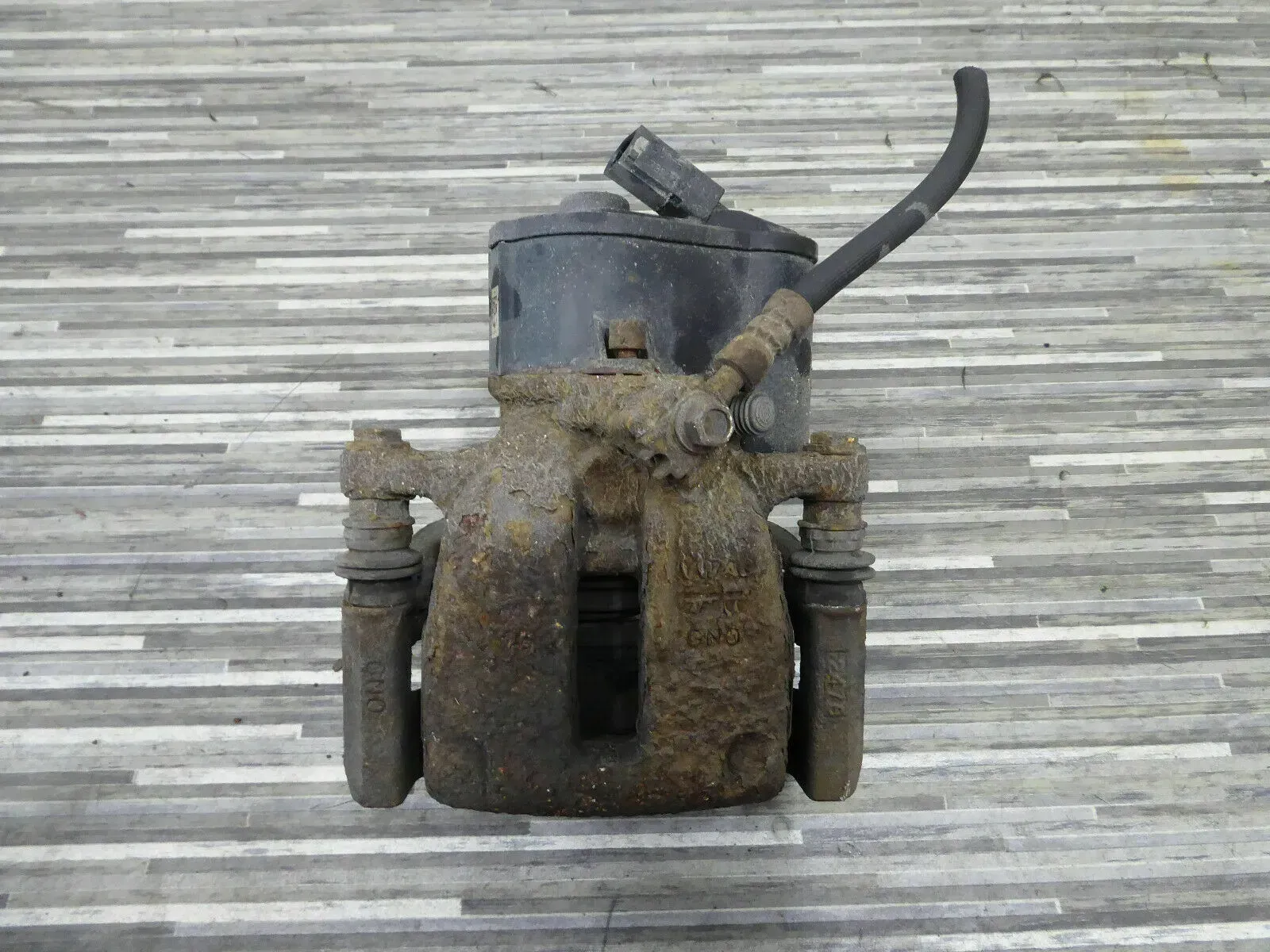 Bremssattel VW Passat 3C CC Tiguan 5N Audi Q3 hinten links TRW Stellmotor - Bild 1