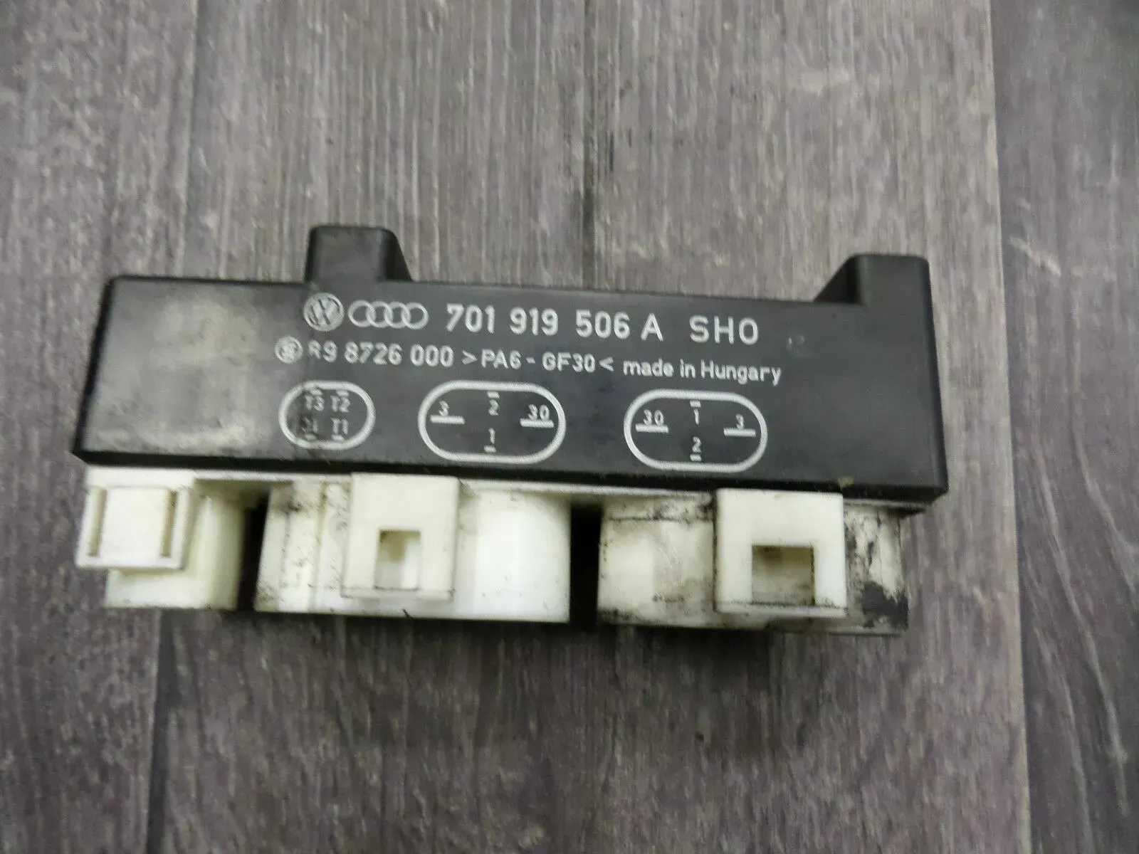 VW T4 Bj.03 Widerstand Klima Gebläse Steuergerät Lüfter 701919506 A Sharan - Bild 1