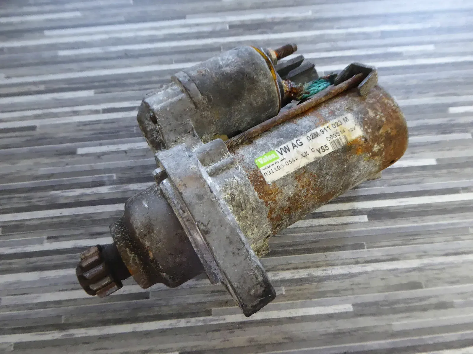 original Anlasser VW Passat 3C Golf 6 Eos Touran 2.0 TFSI, 02M911023M - Bild 1