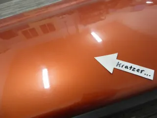 Seat Ibiza 6K ab99 Bj.01 Tür vorn rechts Beifahrertür orange - Bild 5