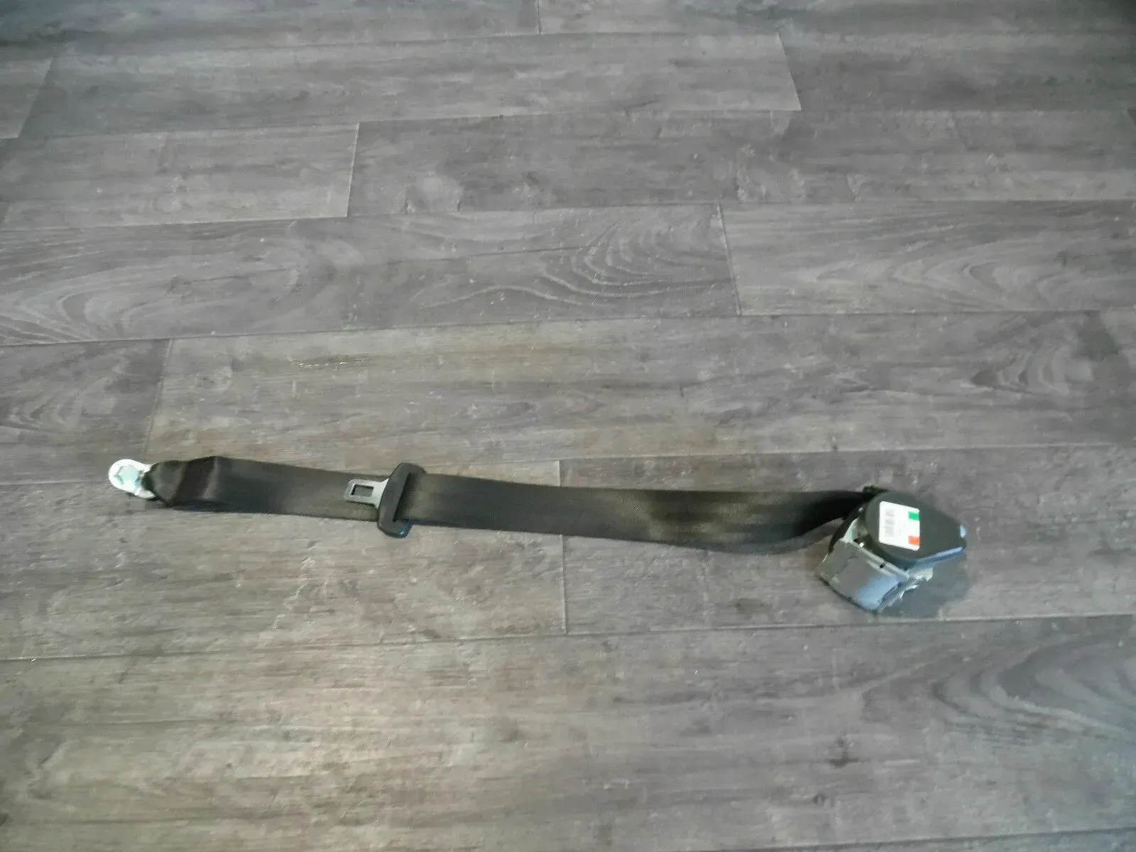 Audi A4 B7 B6 8E Sicherheitsgurt hinten links rechts Gurt schwarz 8E5857805M TOP - Bild 1