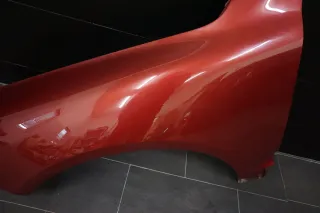 Kotflügel Vorne Links VW Touareg 7L Seitenwand Schwarz Rot LB3Y - Bild 4