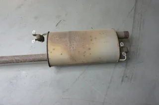 VW T5 7H 7E T6 SG SH TDI Auspuff Abgasanlage Endschalldämpfer langer Radstand - Bild 2