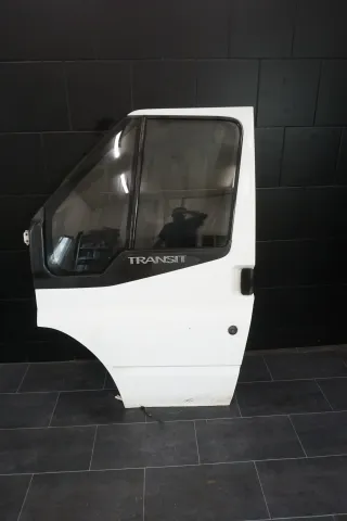 Ford Transit MK7 Tür Fahrertür vorne links weiss komplett - Bild 1
