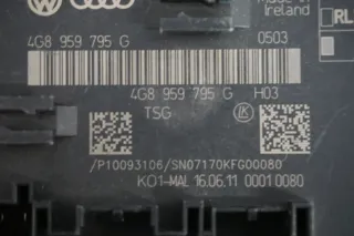 Audi A6 S6 4G A7 S7 4G8 Türsteuergerät 4G8959795G TSG Temic 4G8959795G - Bild 3
