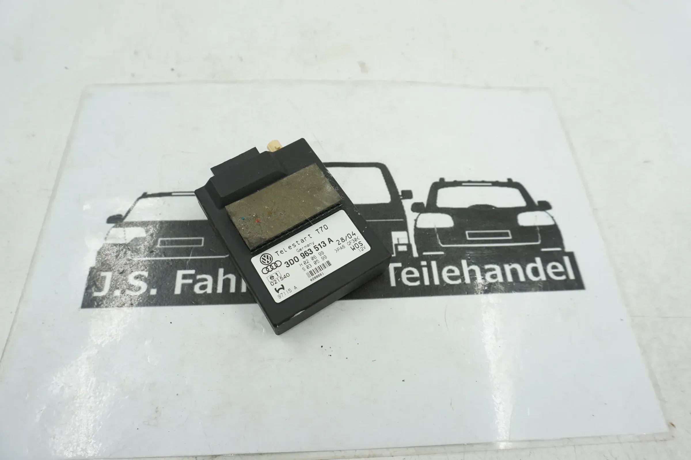 Webasto Telestart T70 Audi A8 4E VW Phaeton Steuergerät Standheizung 3D0963513A - Bild 1