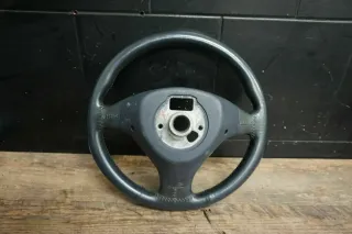 Audi A4 8E Airbaglenkrad Lenkrad Lederlenkrad Leder blau 8E0124A - Bild 5