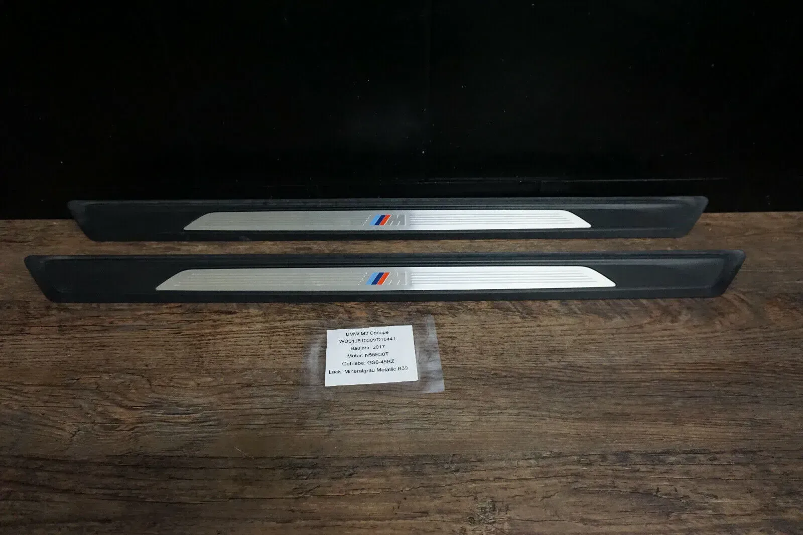 BMW M2 1er F21 2er F87 Einstiegsleisten 8055499 Leisten M Paket links rechts - Bild 1