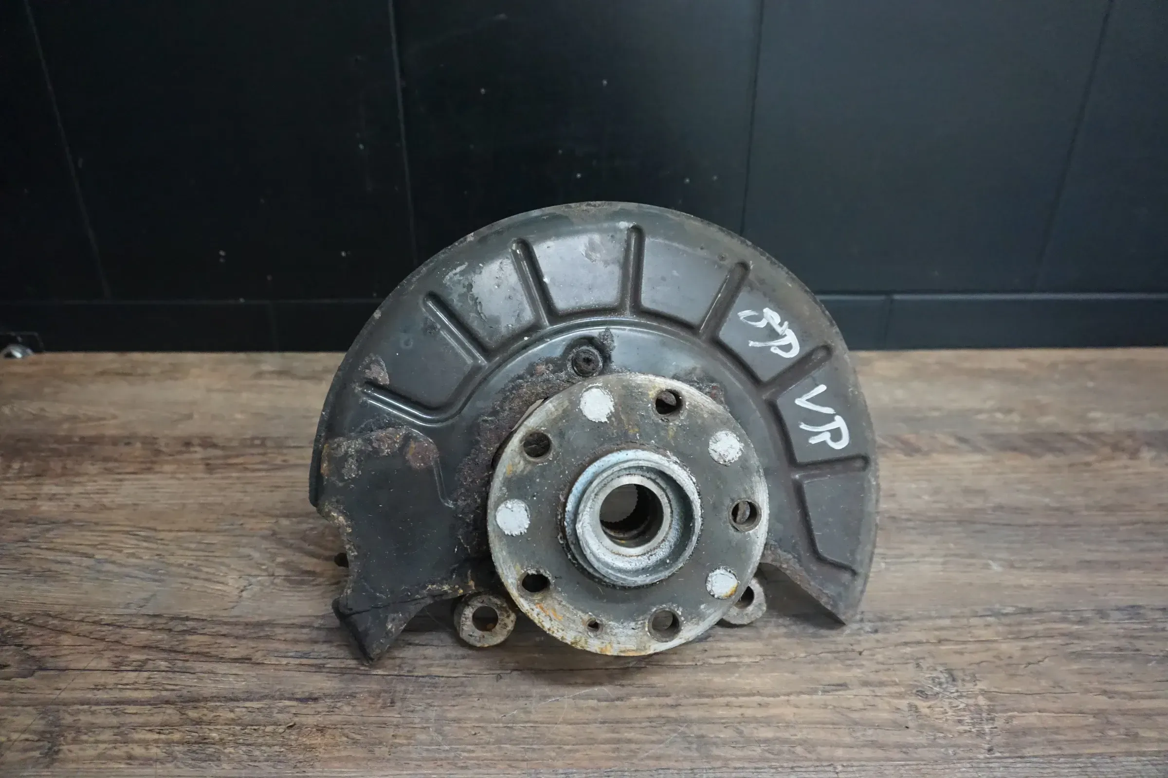 Achsschenkel vorne rechts Audi A3 8P VW Golf 5 Radlagergehäuse Radnabe - Bild 1