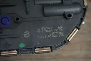 VW Passat B8 3G Wischermotor Wischergestänge vorne 3G1955119A 3G1955023D - Bild 7