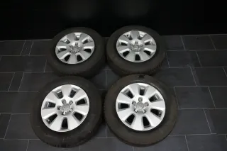 Audi A6 4G C7 Alufelgen 225/60R16 98H 4G0601025 Winterräder Alu Felgen - Bild 1