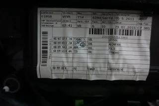 Audi A6 4G S-Line Türverkleidung Vorne Rechts Alcantara Beifahrer 4G1867022A - Bild 8
