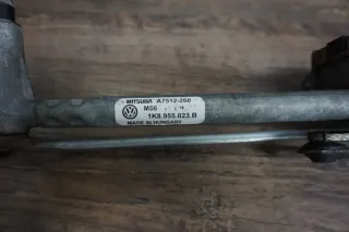 VW Scirocco 3 Wischermotor Wischergestänge vorne 1K8955023B 1K8955119B - Bild 7