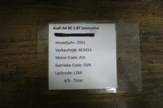 4x Kolben Pleuel Pleuelstange Audi A4 8E 1,8 T AVJ 110 KW 150 PS - Bild 2