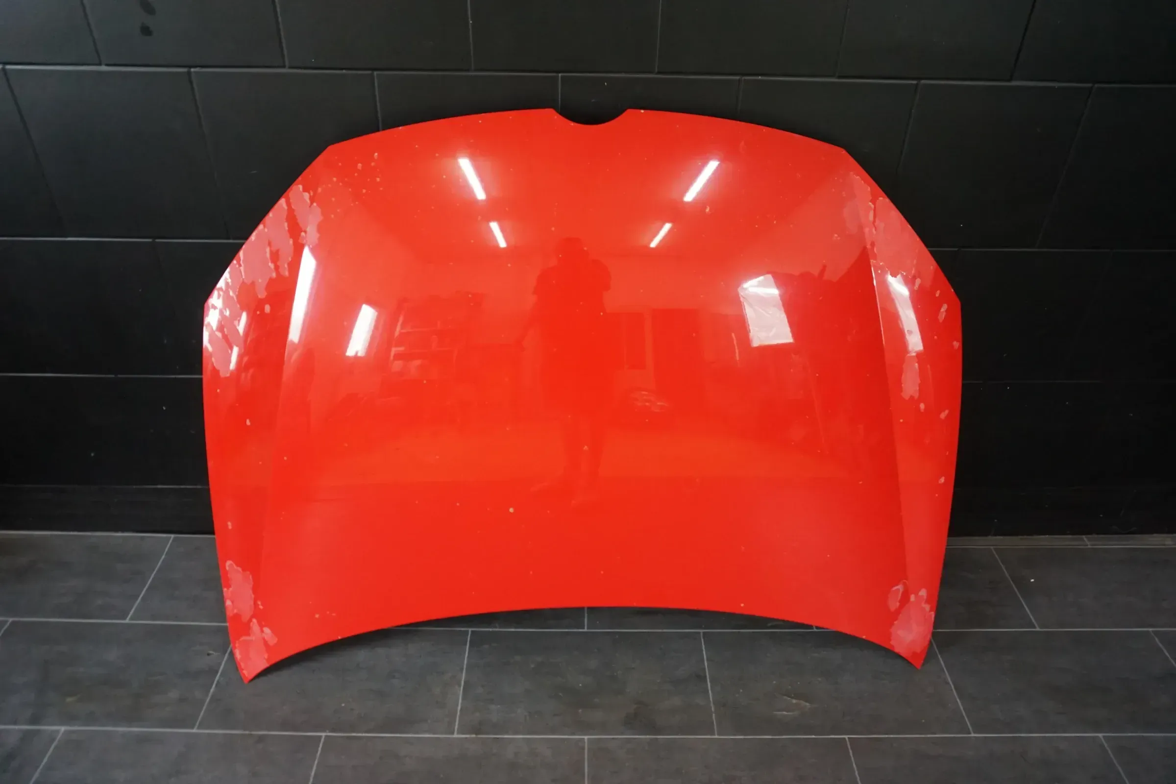 VW Golf VI 2008-13 Motorhaube lackiert LY3D Tornadorot Haube Motor - Bild 1