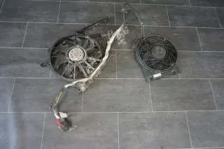 Original Opel Astra G T98 Kühlerlüfter Lüftermotor Lüfter 90572751 24431825 - Bild 1