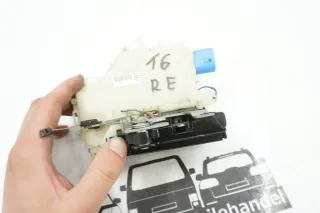 VW T5 T6 Türschloss vorn rechts 3B1837016CQ Schloss - Bild 2