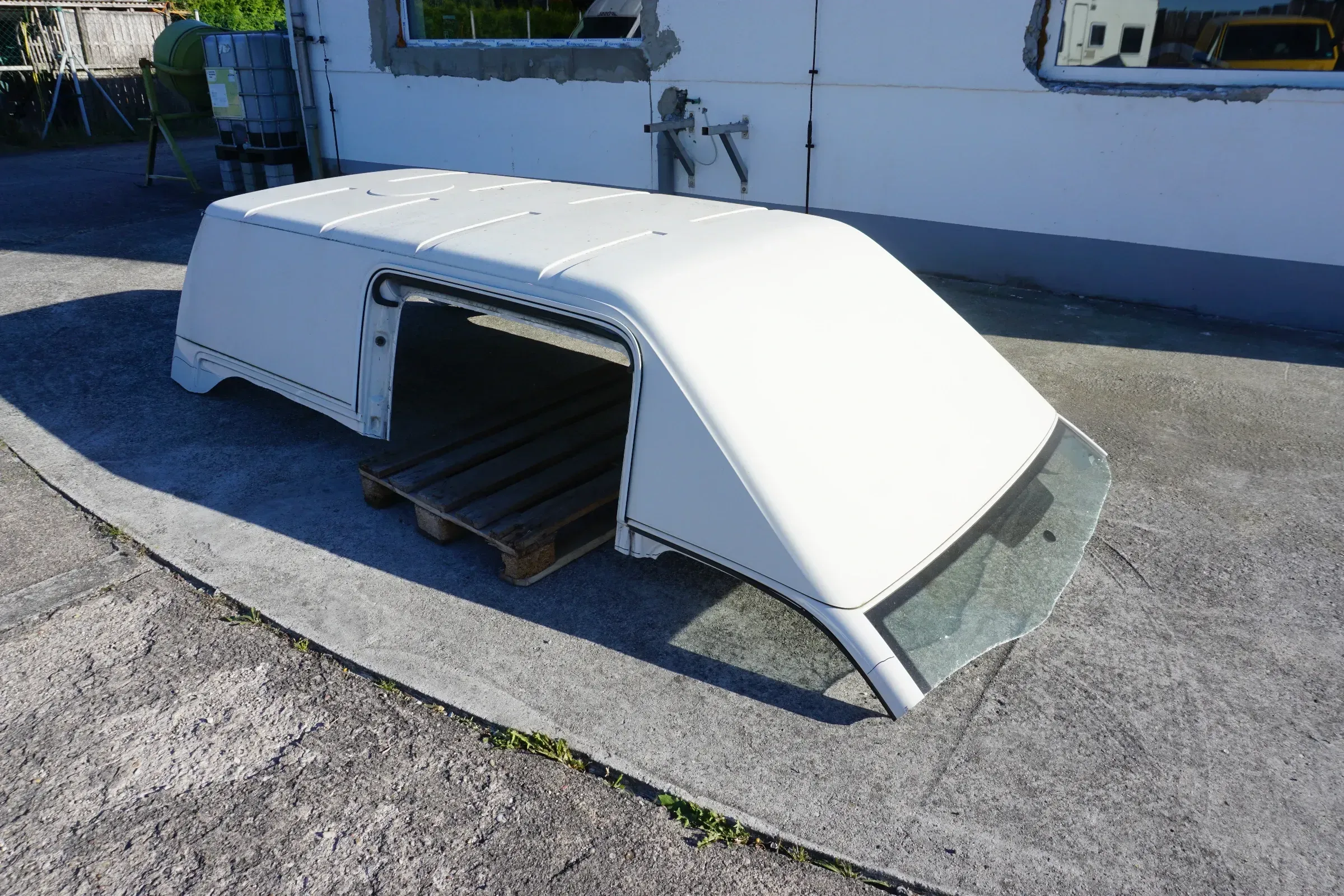VW T5 T6 Hochdach Dach komplett Langer Radstand Weiß LB9A - Bild 1