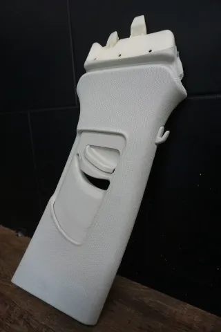 Original Audi A4 8K B-Säulenverkleidung rechts 8K0867281C Verkleidung mondsilber - Bild 3