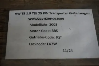 VW TRANSPORTER T5 Kabelbaum Leitungssatz Schiebetür 7H0971691Q 17147H0691 - Bild 6