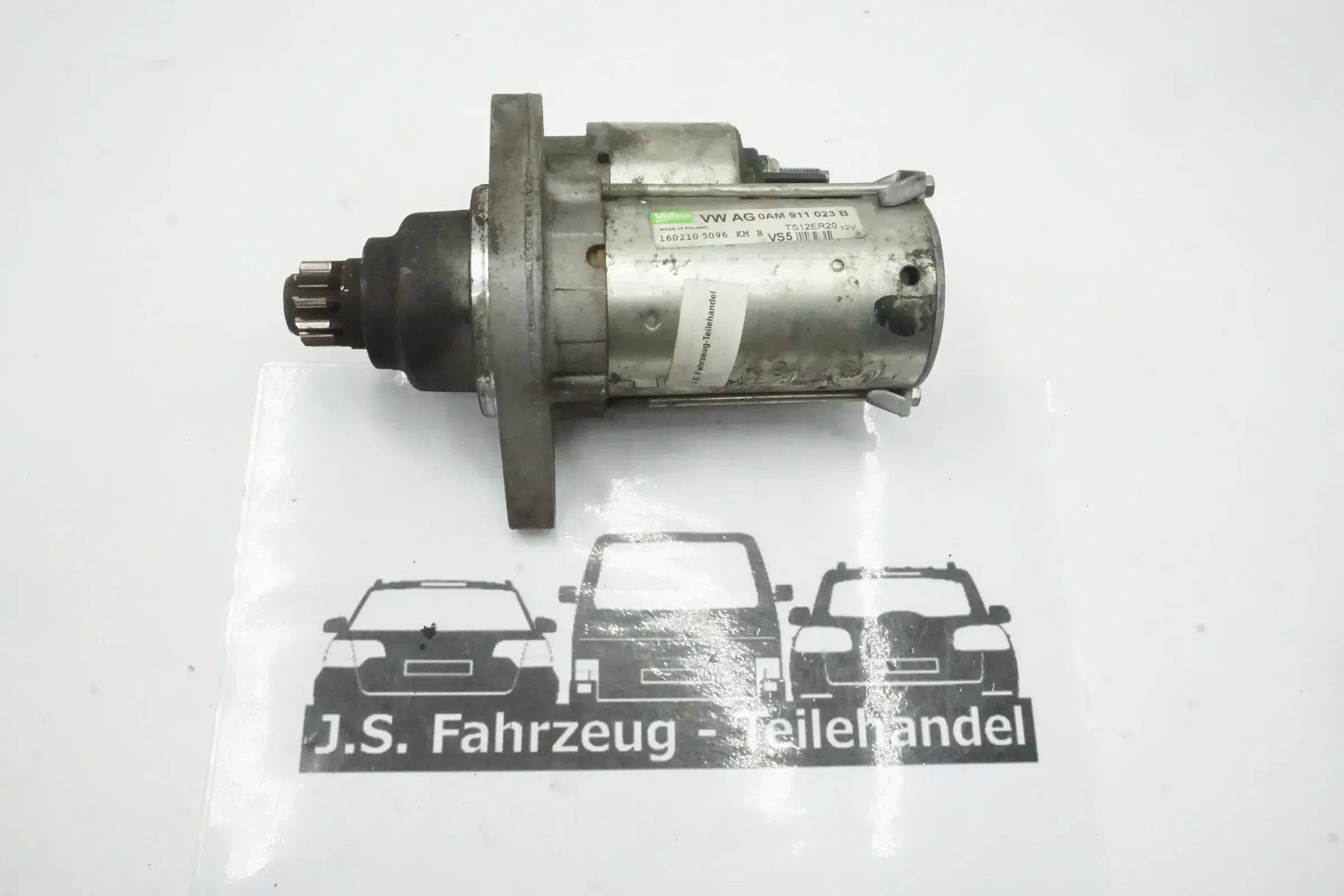Anlasser Starter Original VW Audi Skoda Passat 3C 3AA Golf 6 A3 8P 0AM911023B - Bild 1