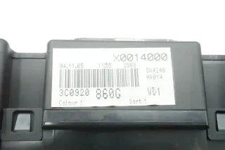 Kombiinstrument VW Passat 3C Variant BJ 2006 Tacho Benzin 207 tkm 3C0920860G - Bild 6