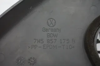 VW T5 Verkleidung links Armaturenbrett Abschluss Deckel 7H5857175B Artgrey Grau - Bild 5