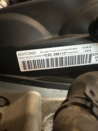 MOTOR CZC 1.4 TSI AUDI A3 SEAT LEON SKODA YETI VW CADDY 46000 km 2017 KOMPLETT - Bild 8