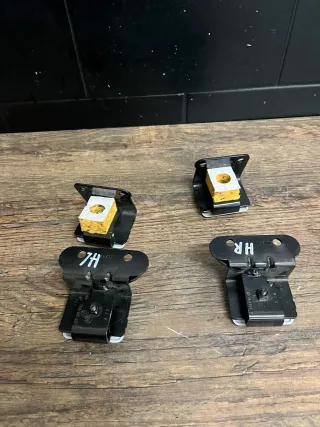 4x VW T5 Multivan / SET HALTER GEPÄCKNETZ GEPÄCKNETZHALTER / 7H5861887D - Bild 4