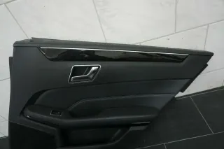 Türverkleidung Türpappe hinten rechts Leder 8P74 Mercedes E Klasse W212 schwarz - Bild 7
