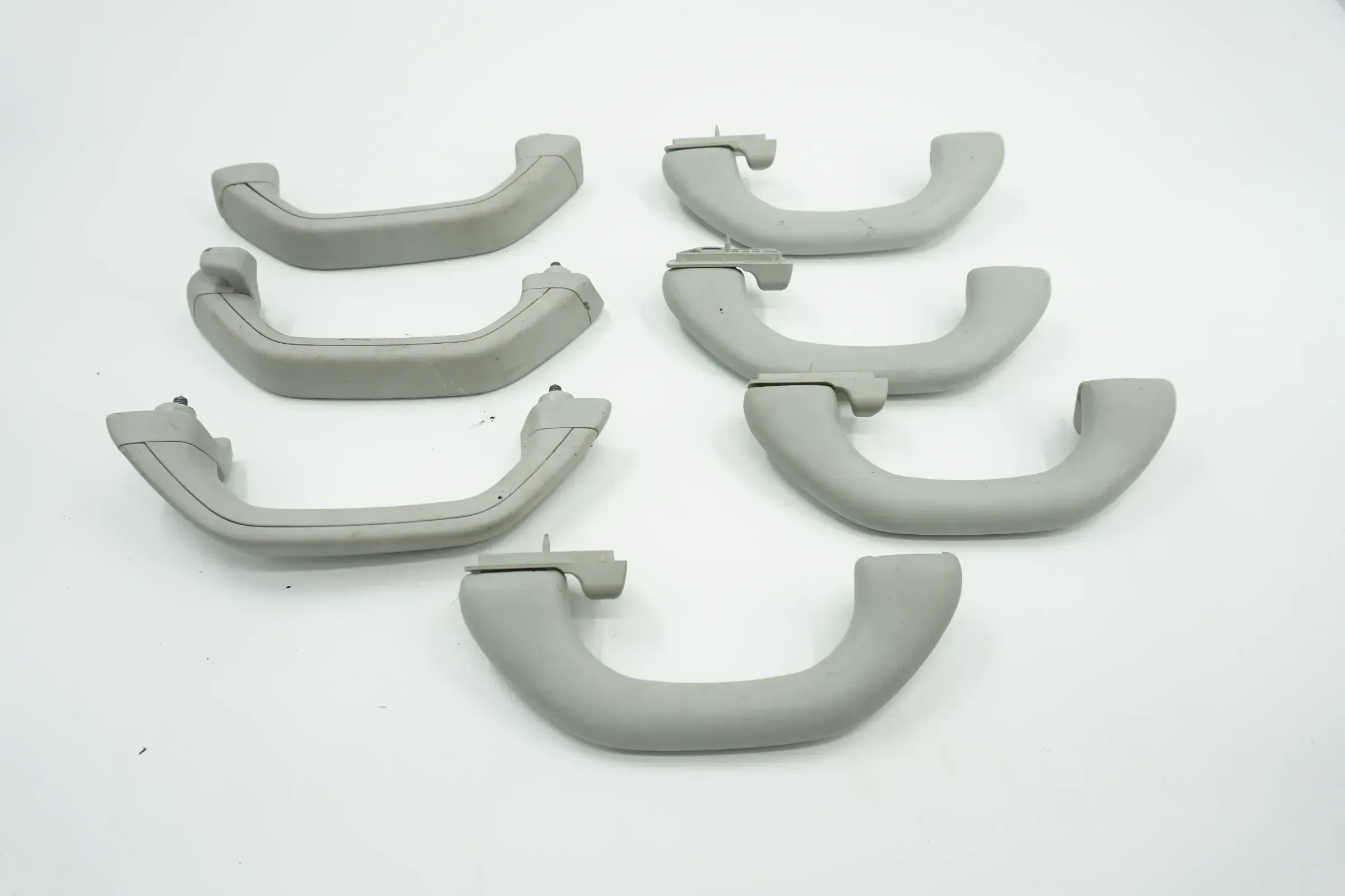 Haltegriffe VW T5 Multivan Komplett Set Beifahrer Griffe Halter Angstgriff grau - Bild 1