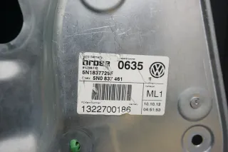 5N0837461 Fensterhebermechanik Fensterheber Mechanik vorne links VW Tiguan GP - Bild 6