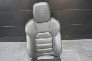 Porsche Cayenne 92A LEDER Fahrersitz el. Sportsitz Sitz SHZ Schwarz - Bild 3