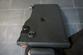 BMW 7243609 F20 Rücksitzbank Sitz Leder anthrazit Schwarz 140i M - Bild 5
