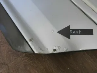 Original VW Phaeton 3D Tür Seitenwand Door Hinten Links HL Kurzversion - Bild 2